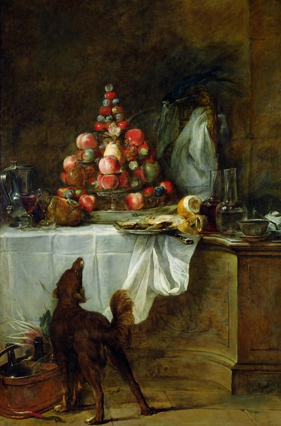 The Sideboard by Jean Baptiste Simeon Chardin